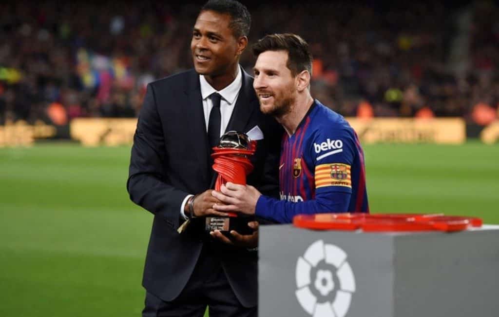 Kluivert is Messi’s favoriet als nieuwe hoofdtrainer van FC Barcelona