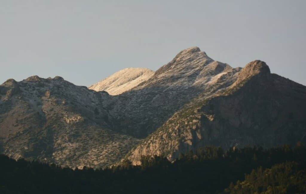 Eerste sneeuw op een van de hoogste punten in de provincie Málaga