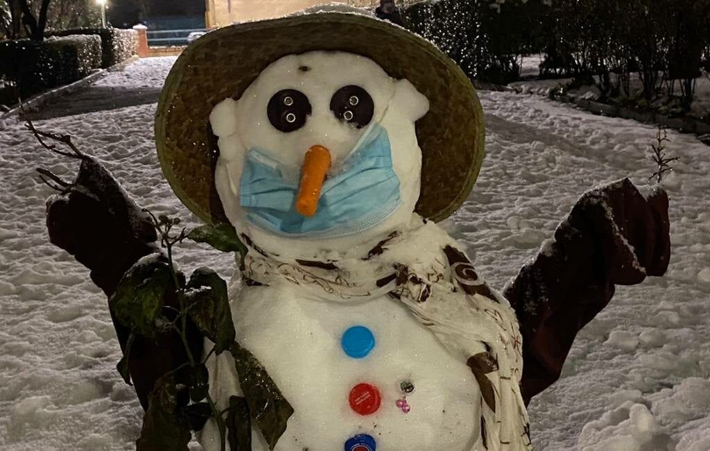 Ingezonden foto’s van onze lezers van de sneeuwval in Spanje