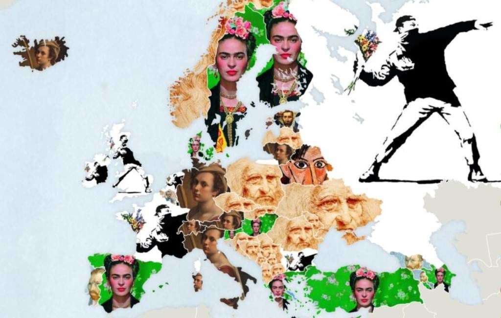 Wat is de meest gezochte artiest ter wereld, in Europa en in Spanje?