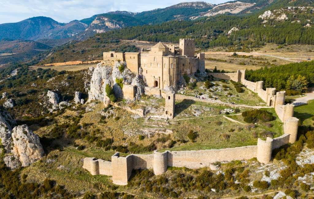 Kasteel van Loarre in Huesca gekozen tot mooiste van Spanje