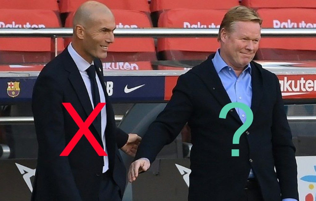 Trainer Zidane verlaat officieel Real Madrid en koeman misschien FC Barcelona?