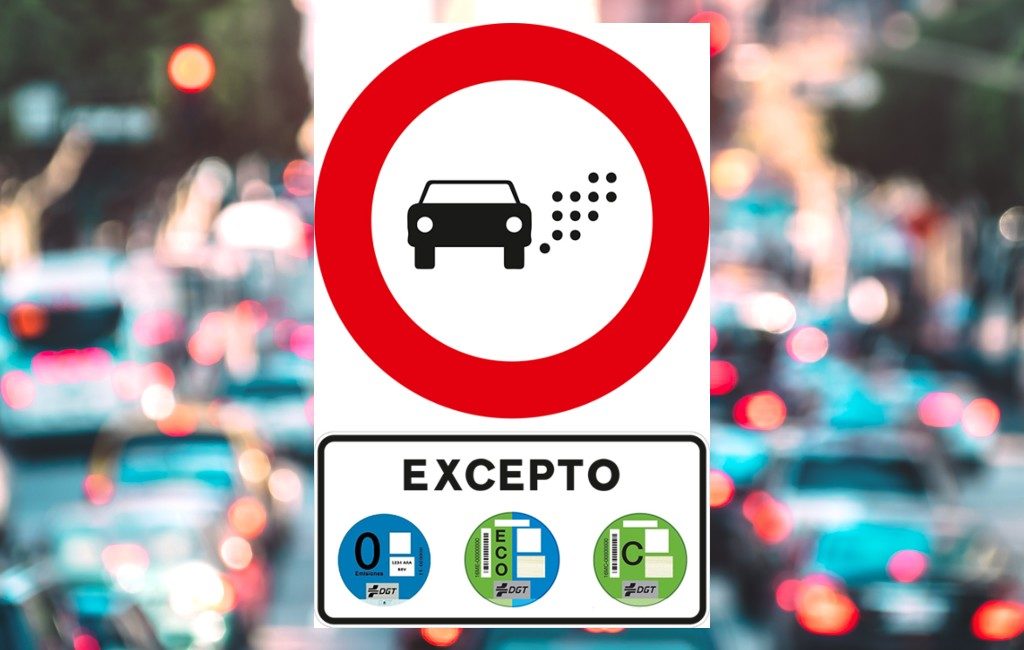 Spanje krijgt een nieuw verkeersbord om lage-emissiezones te identificeren