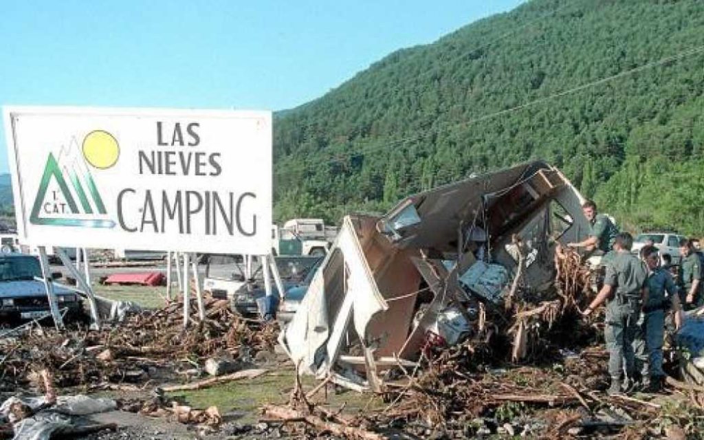 De tragedie van de overstroming bij een camping in Huesca 25 jaar later