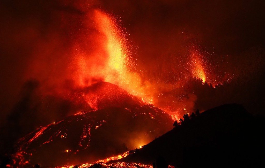 Hoeveel actieve vulkanen zijn er in Spanje en waar zijn deze te vinden?