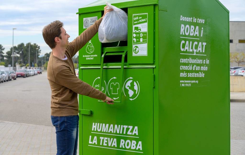 Waar gaat de kleding van de textielcontainers naartoe in Spanje