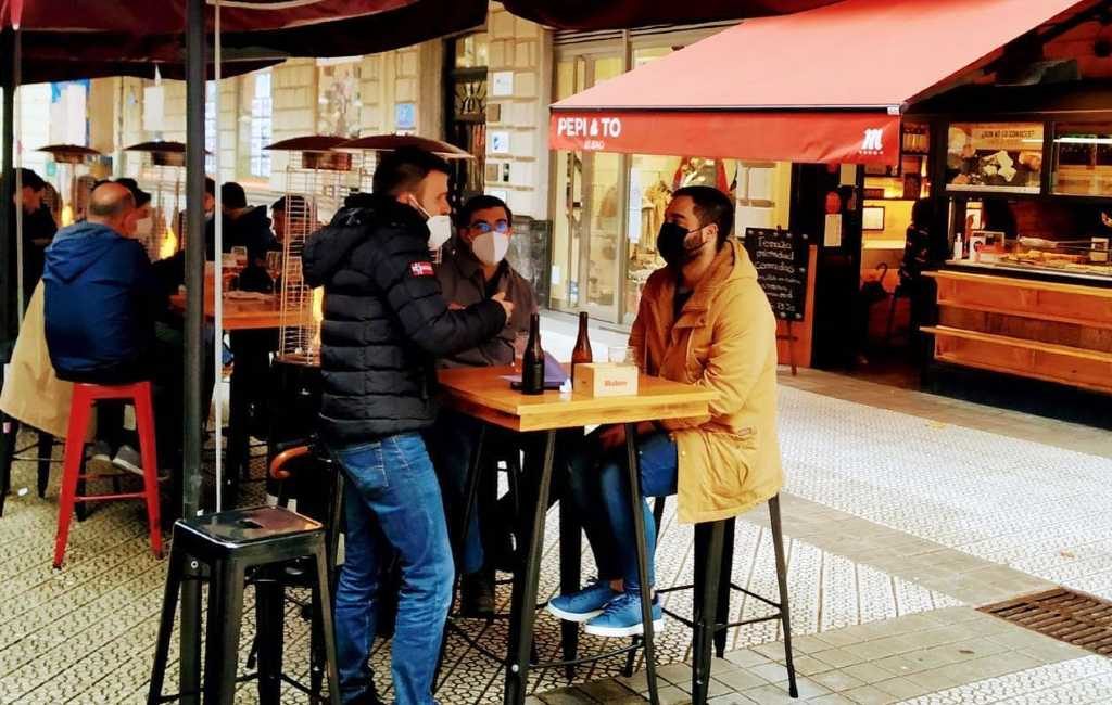 15 minuten voor een kopje koffie en 25 minuten voor een biertje in Bilbao