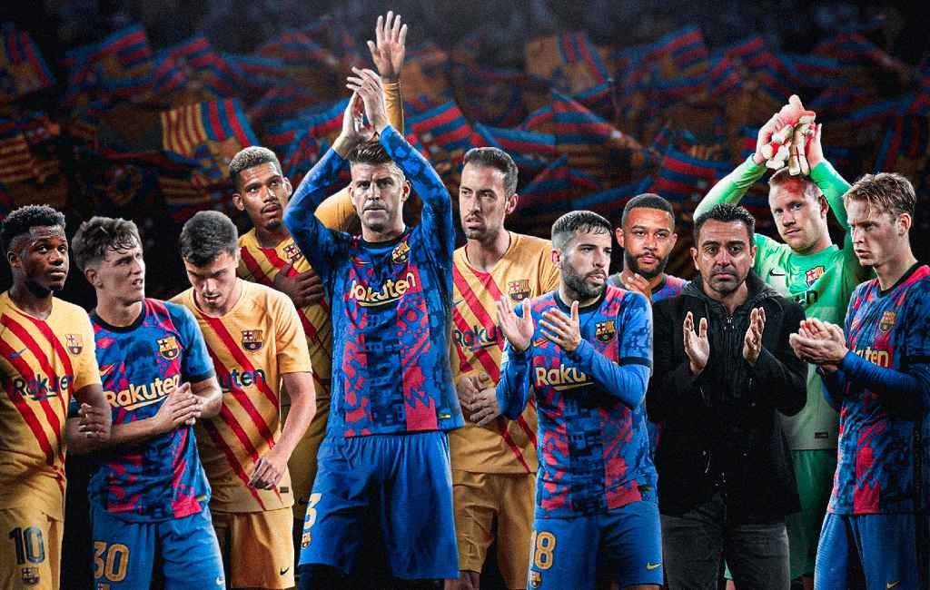 FC Barcelona uit de Champions League gespeeld en gedegradeerd naar de Europa League