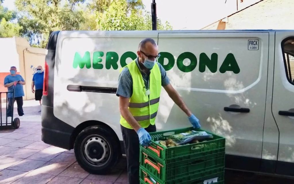 Online verkopen van Mercadona met 190 procent gestegen in 2021