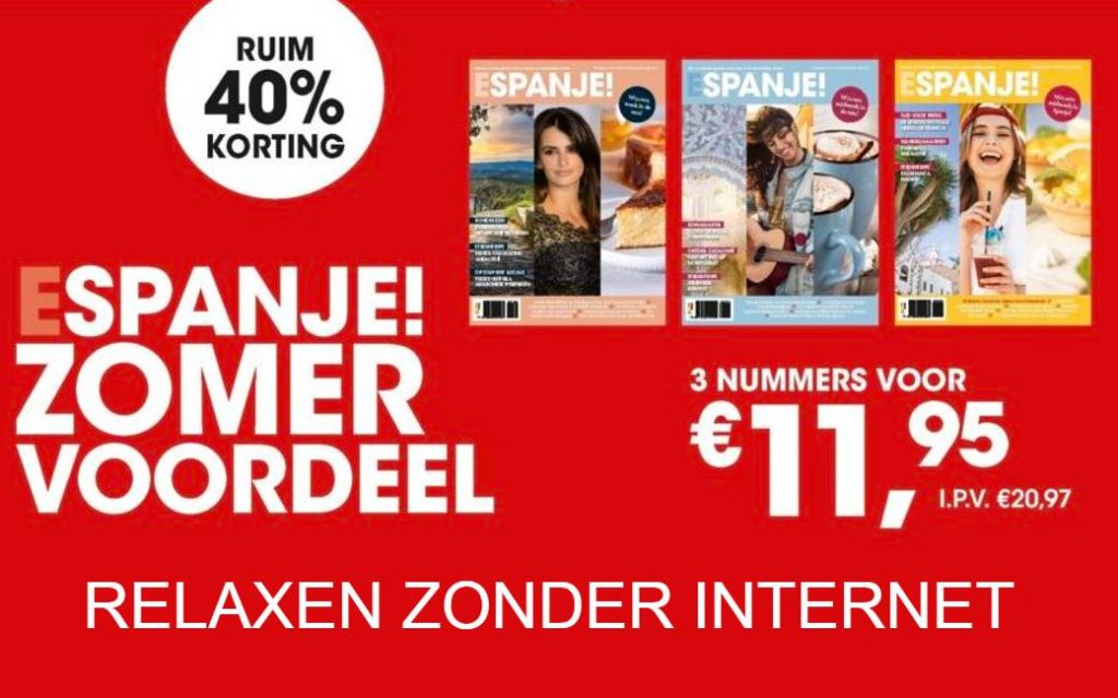 NIEUW voor de echte Spanjefans: een zomervoordeelpakket van ESPANJE!