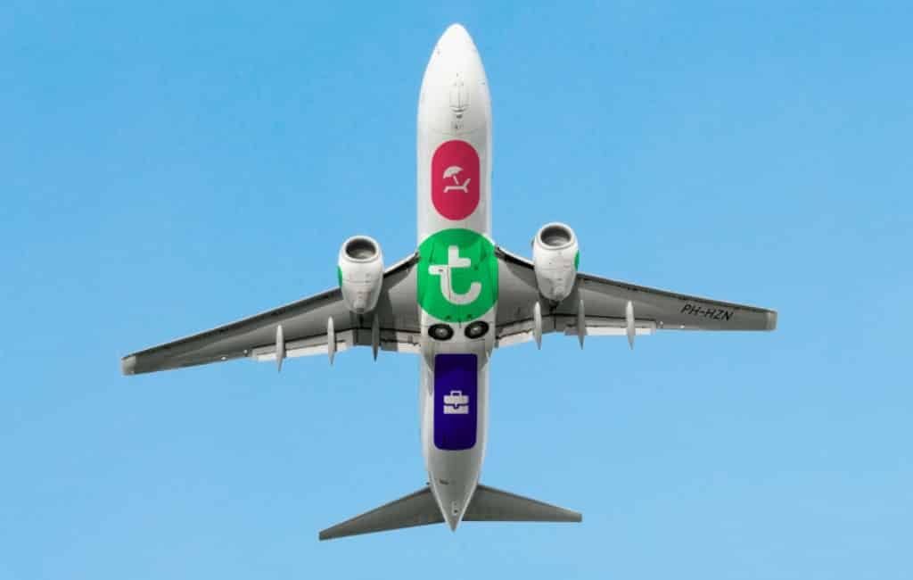 Piloten Transavia vliegtuig moeten vechten tegen de wind op Menorca