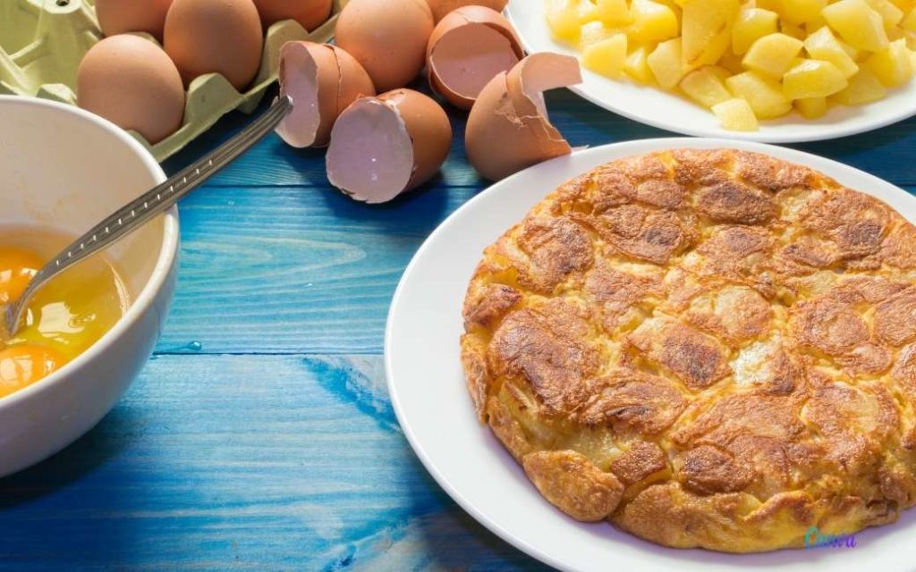 Een Spaanse aardappelomelet is vanwege de inflatie dubbel zo duur geworden