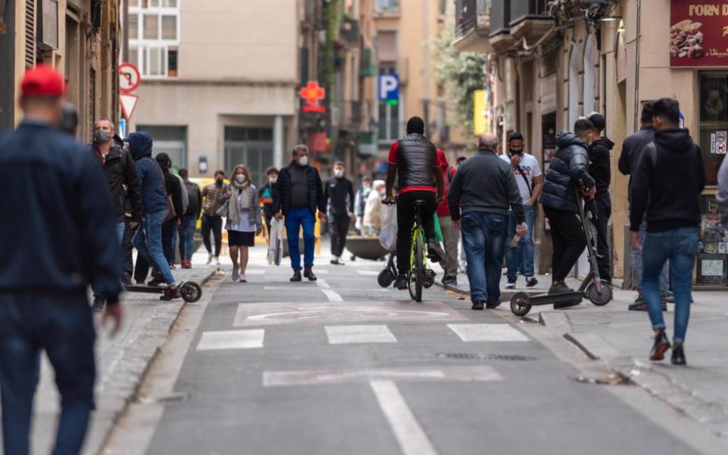 Overlast door heroïne eist haar tol in de wijk El Raval in Barcelona