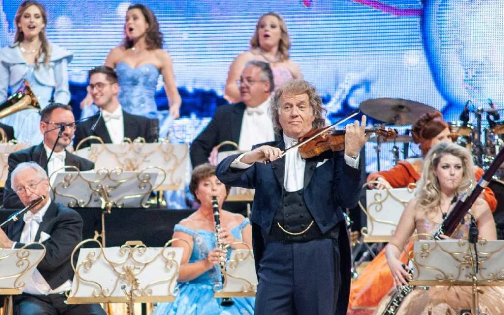 André Rieu komt voor drie concerten naar Spanje in maart 2023