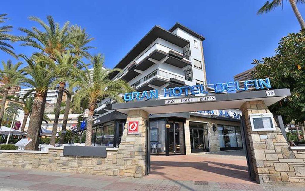 Historische Gran Hotel Delfin in Benidorm wordt afgebroken om een woonflat te bouwen