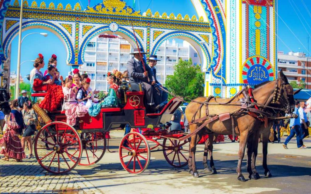 Hét flamencofeest van Spanje ‘Feria de Abril’ in Sevilla is weer begonnen