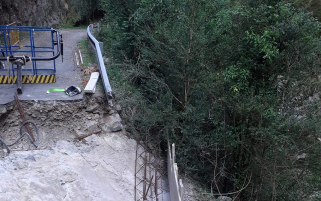 Werkzaamheden aan toeristische Añisclo bergpas begonnen in Huesca