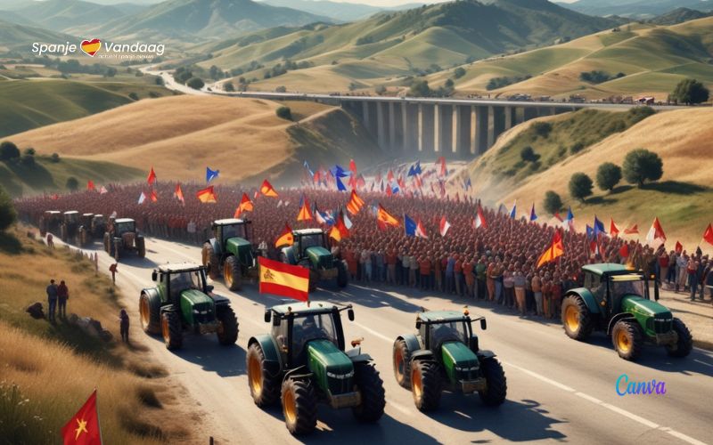 Boerenprotest bij grensovergangen Spanje en Frankrijk op 3 juni gaat door