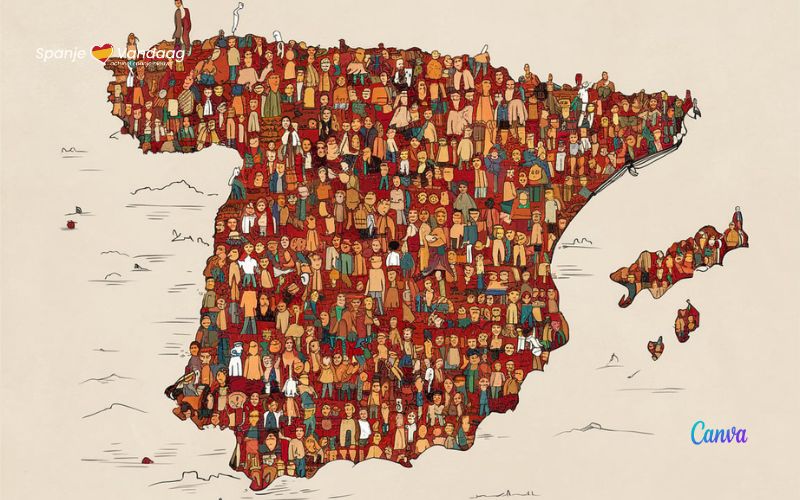 Meest voorkomende achternaam in 36 provincies in Spanje