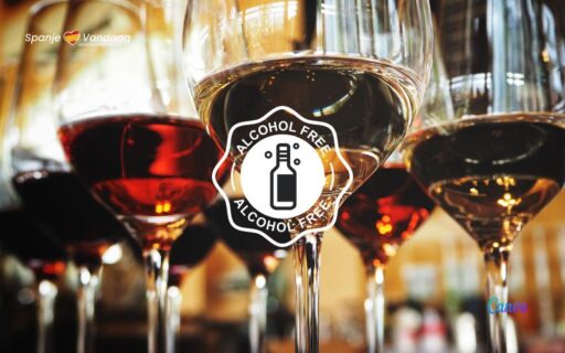 Alcoholvrije wijn wordt bijna niet geconsumeerd, maar wel geproduceerd in Spanje