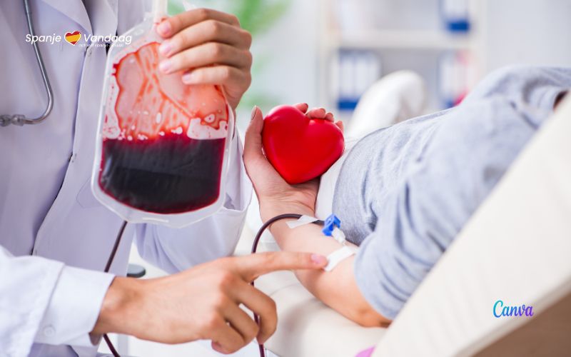In 2023 doneerden ruim 1,1 miljoen mensen bloed en plasma in Spanje