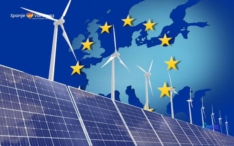 Spanje is koploper wat betreft hernieuwbare energie binnen de EU