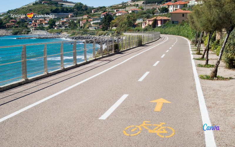 Slechts 250 meter fietspad per 1000 bewoners op Ibiza