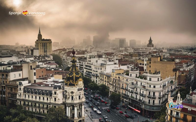 Luchtvervuiling is een groeiend probleem op de Canarische Eilanden en in Madrid