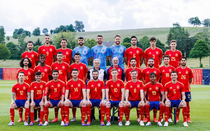 Dit is het Spaanse "la roja" elftal voor het EK 2024