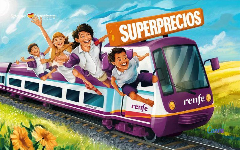 Ontdek Spanje met de speciale 7 euro zomeraanbieding van de treinaanbieder Renfe