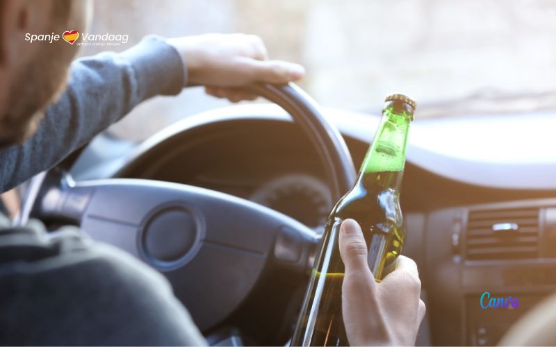 Aanpassing van het toegestane alcoholgehalte achter het stuur in Spanje