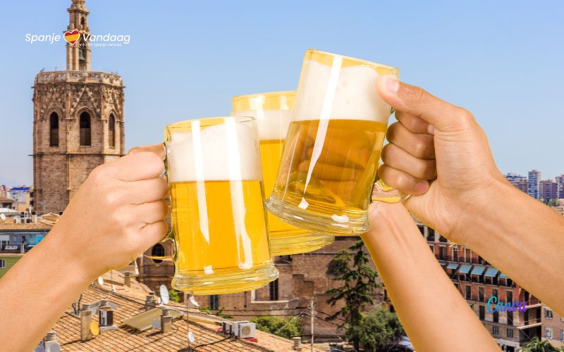 Welke stad heeft het goedkope biertje van Spanje en Europa?