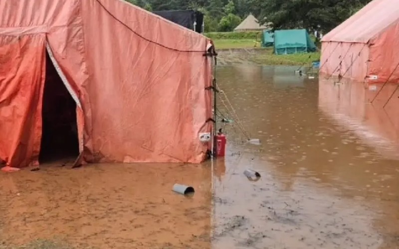 Scoutskamp van 51 jongeren geëvacueerd in de Pyreneeën door hevige regenval