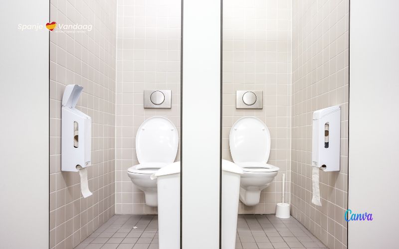 Zijn toiletten in supermarkten en winkels in Spanje verplicht?