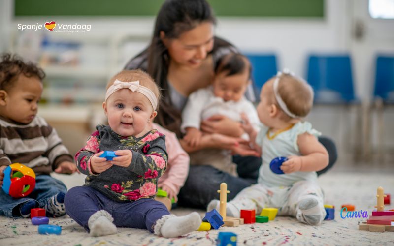 Hoe zit het met kinderopvang in Spanje?