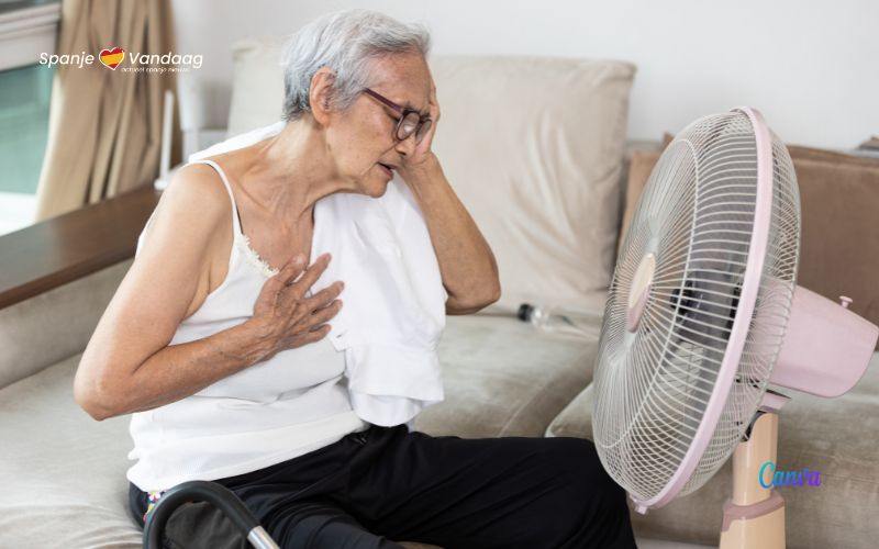 771 ouderen zijn in juli in Spanje overleden door de hoge temperaturen