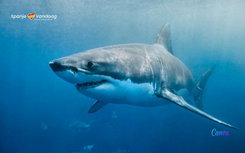 Onderzoek naar de aanwezigheid van de gevreesde witte haai in Spaanse zeeën