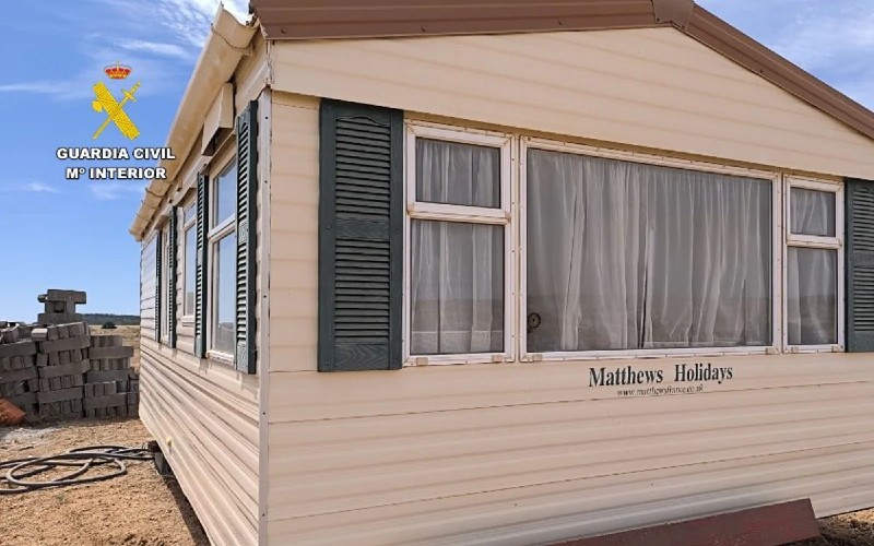 De ongewone diefstal van een prefab huis in Granada