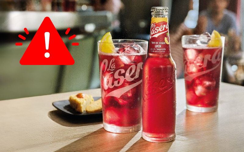 Waarschuwing voor bekende zomerse Tinto de Verano drank vanwege glasfragmenten