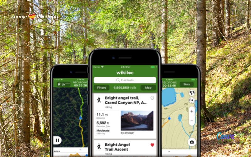 Spaanse wandelapp Wikiloc heeft meer dan 15 miljoen gebruikers