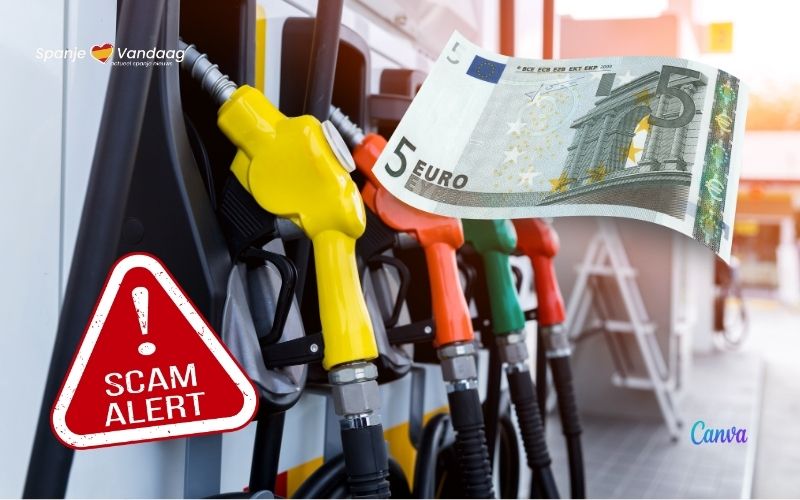 Pas op voor de 5 euro oplichting bij tankstations in Spanje