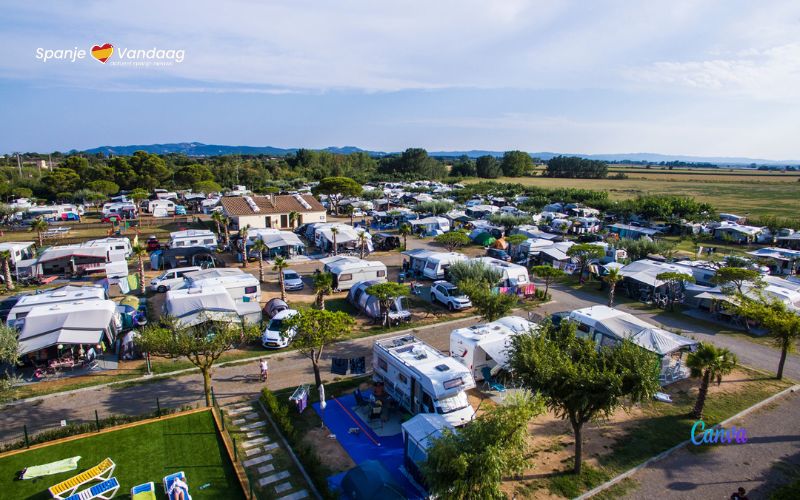 Spaanse campings ontvingen 775.500 Nederlanders en Belgen in 2024