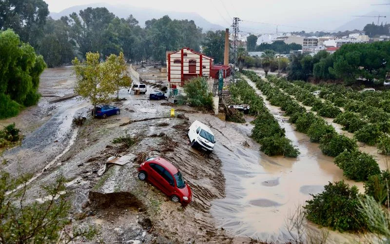 De DANA heeft ook voor veel schade gezorgd in de provincie Málaga