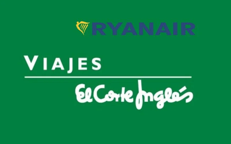 Spaanse warenhuisketen El Corte Inglés gaat goedkope Ryanair-tickets verkopen