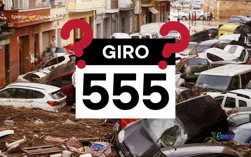 Waarom er geen Giro555-actie is voor de slachtoffers van de overstromingen in Valencia