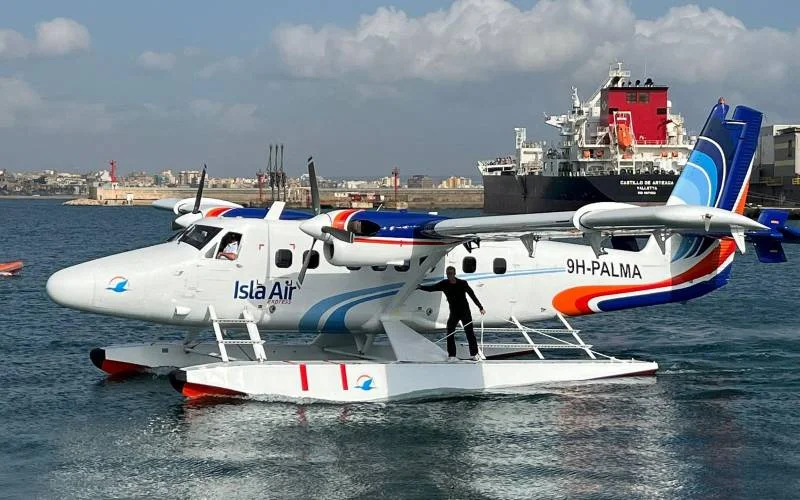 Proefvluchten met watervliegtuigen tussen Mallorca en Ibiza begonnen