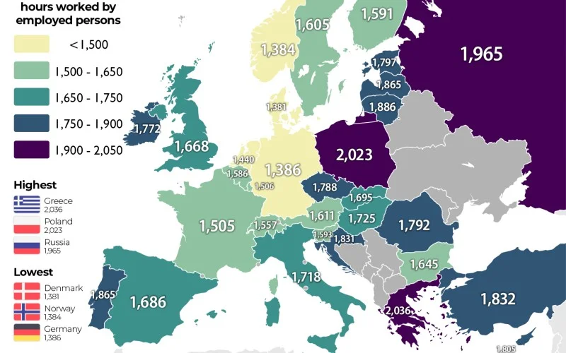 Hoe verhoudt de werkcultuur in Spanje zich tot andere Europese landen?