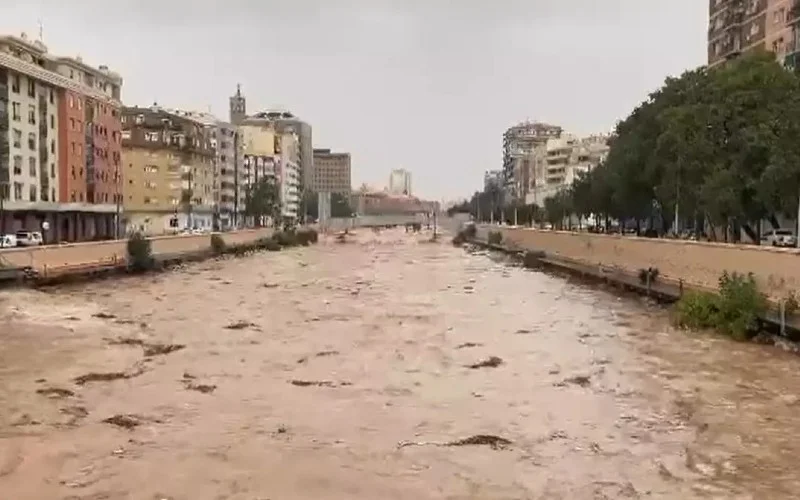 DANA in Málaga met tientallen mensen geëvacueerd en talloze incidenten