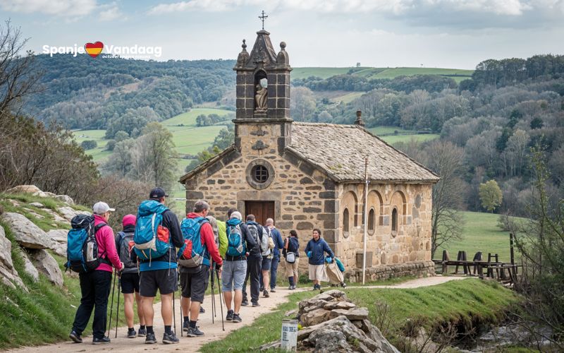 Paus roept op tot bezinning over de ware aard van de pelgrimstocht naar Santiago de Compostela