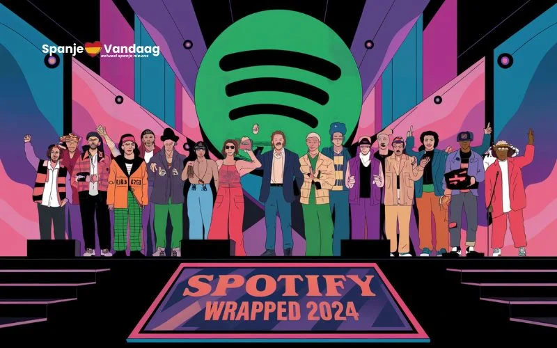 Spotify Wrapped 2024 en de meest geluisterde artiesten en nummers in Spanje